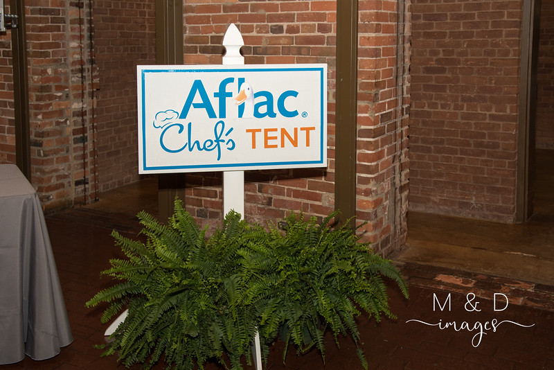 Aflac’s Chef Tent