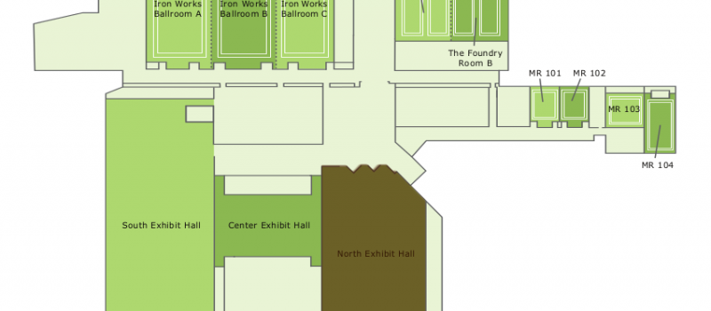 north-exhibit-map